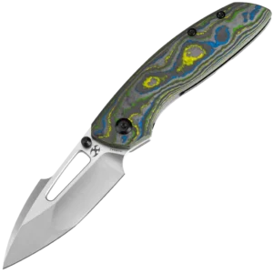 Kansept Link - Gecko Camo Carbon & Titanium Handle