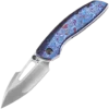 Kansept Link - Timascus & Blackwash Titanium Handle