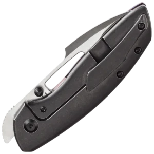 Alternative view of Kansept Link - Timascus & Blackwash Titanium Handle