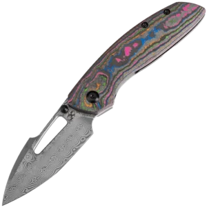 Kansept Link - 80's Camo Carbon Fiber/Titanium Handle