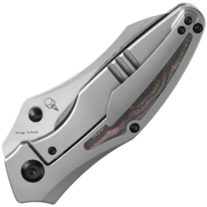 Alternative view of Kansept Baba Yaga - 80's Camo Carbon Inlay Handle