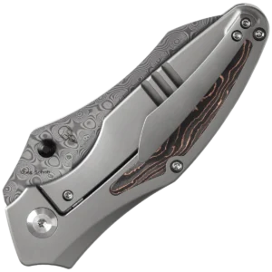 Alternative view of Kansept Baba Yaga - Copper Carbon Fiber Inlay Handle