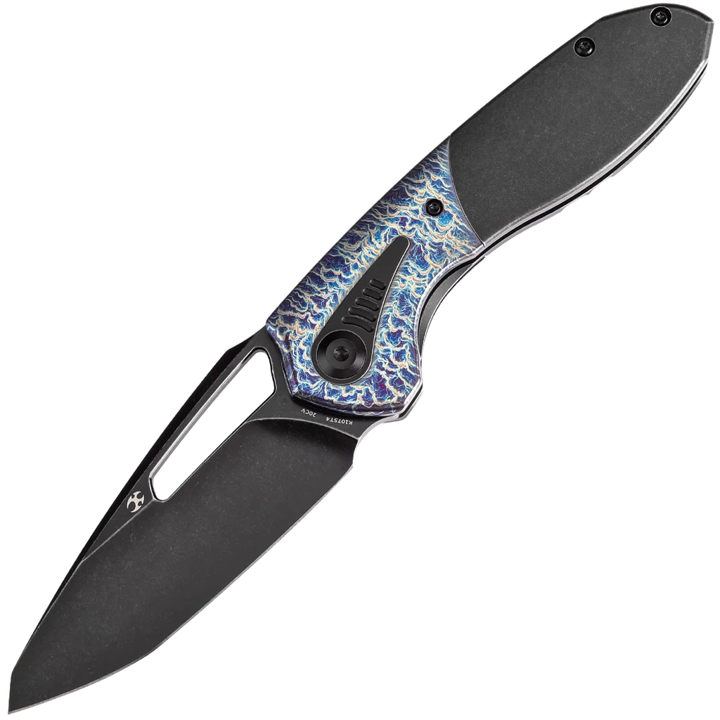Kansept Thoth - Black/Lightning Strike Titanium Inlay
