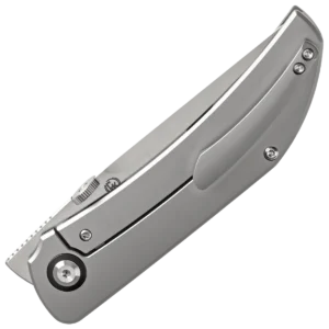 Alternative view of Kansept Tarkin Frame Lock Knife Bead Blasted Titanium
