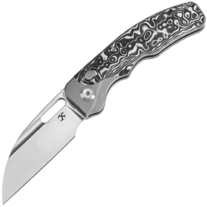 Kansept Vivid - Black & White Carbon Fiber Handle