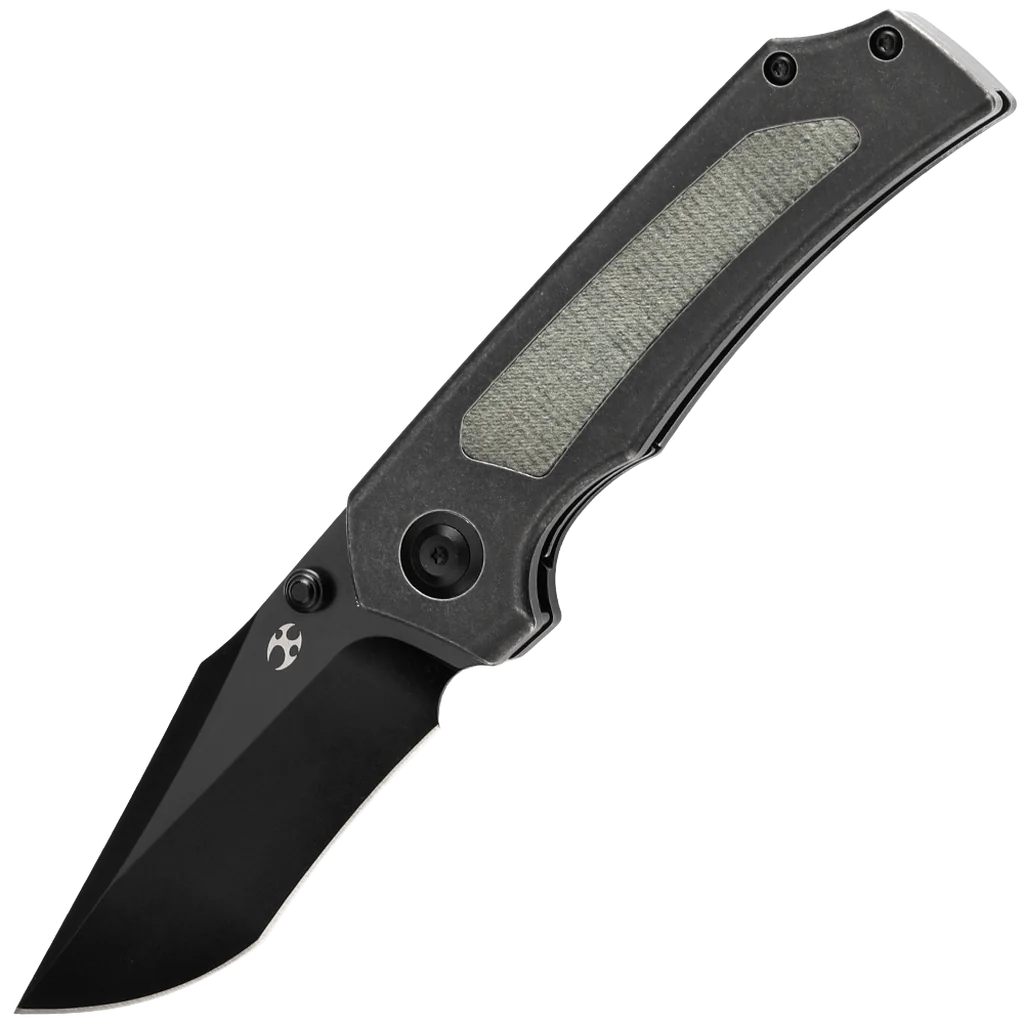 Kansept Fermi - Green Micarta Handle