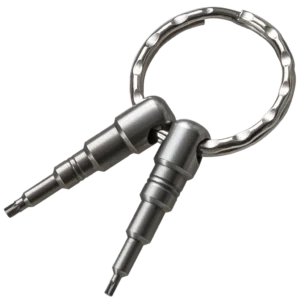 lionSTEEL Knife Keyring with Torx Screwdrivers