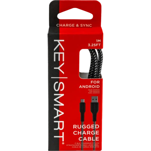 Key Smart Micro KeySmart USB Charge Cable - Micro USB - Blades.co.uk