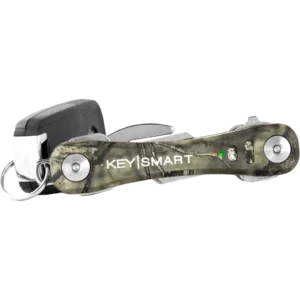 KeySmart Pro | Compact Key Holder with Tile Smart Location (Up to 10 Keys, Mossy Oak)