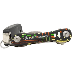 KeySmart Pro | Compact Key Holder with Tile Smart Location (Up to 14 Keys, Star Trek The Original Series)