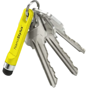 KeySmart Nano Stylus | Compact Phone Stylus, Yellow