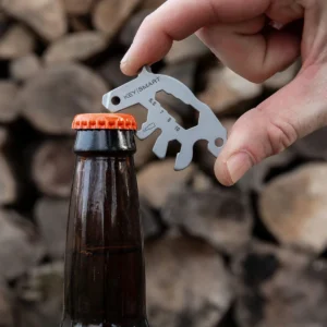 Alternative view of KeySmart Alltul Multitool Animal Series | Stainless Steel | Bear