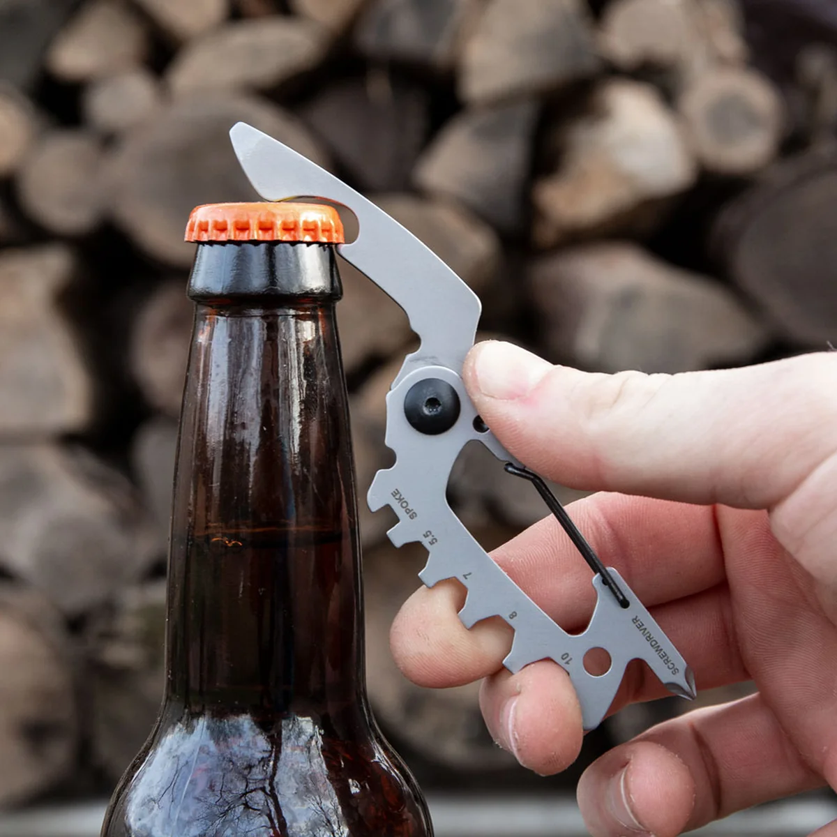 KeySmart Alltul Multitool Animal Series | Stainless Steel | Raptor - Image 2