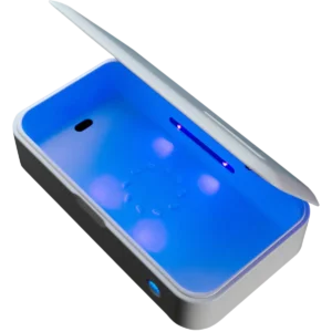 Alternative view of KeySmart CleanTray | UV Light Sterilizer | White