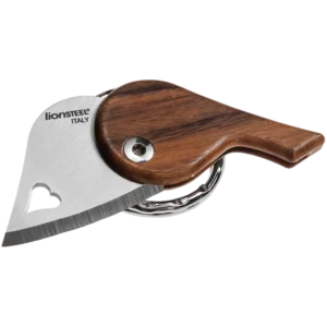 lionSTEEL LionBeat Heart Pendant Blade - Rosewood