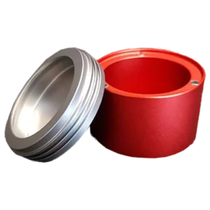 TEC Accessories Inc Min-E-Vault Storage Container, Red