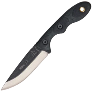 TOPS Mini Scandi Knife Green/Black G-10
