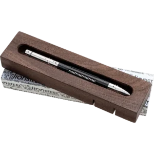 Alternative view of lionSTEEL Nyala Pen - Carbon Fibre / Silver