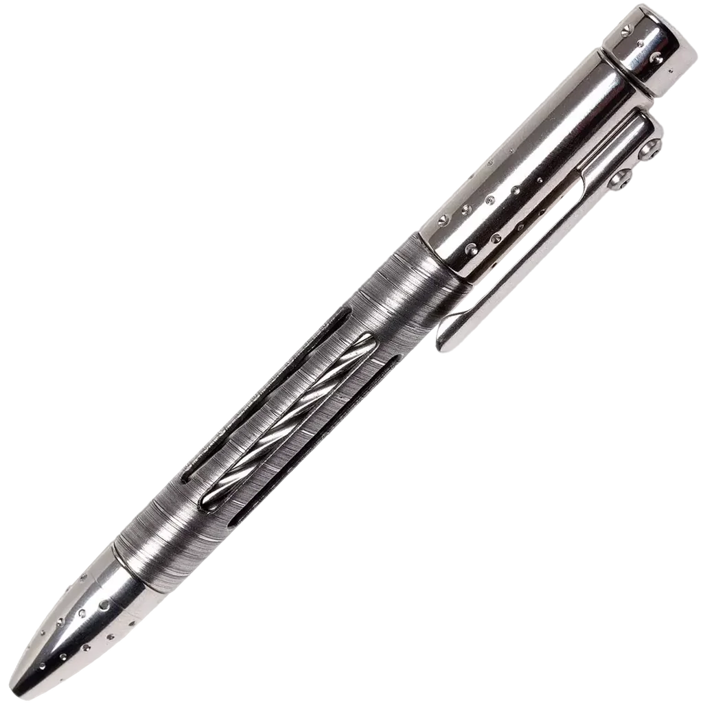 lionSTEEL Nyala Pen - Twist Damascus / Grey