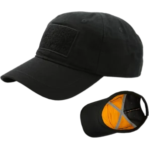 Wazoo Survival Gear Patch Cache Cap™ - Black