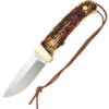 Uncle Henry Fixed Blade w/ Staglon Handle, Leather Sheath <span class="pjs-lc-inline-badge">Last Chance</span>