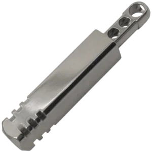 TEC Accessories Inc Pixel Keychain Microlight, Titanium, Warm White