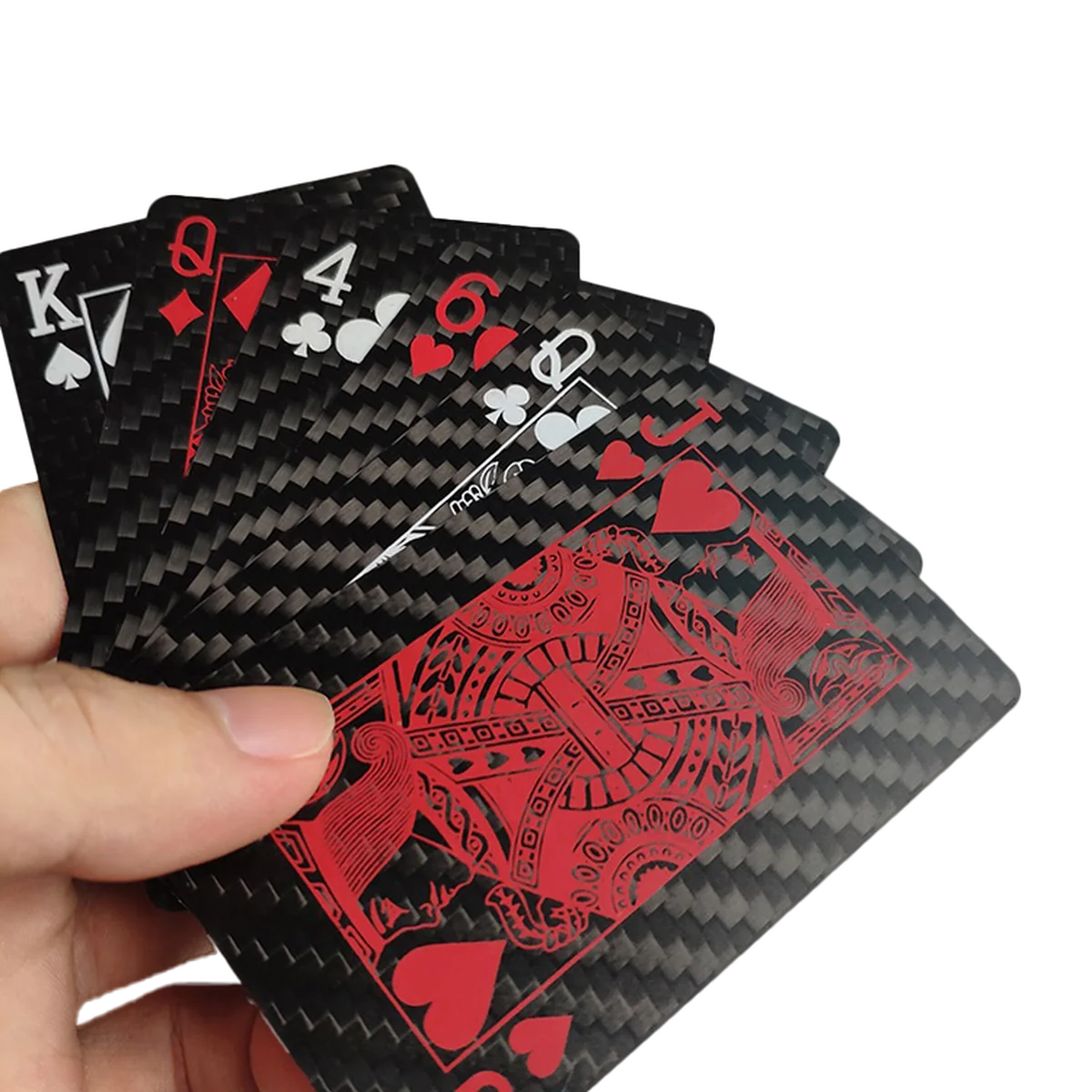 XC Carbon Fiber Carbon Fibre Playing Cards - Image 4