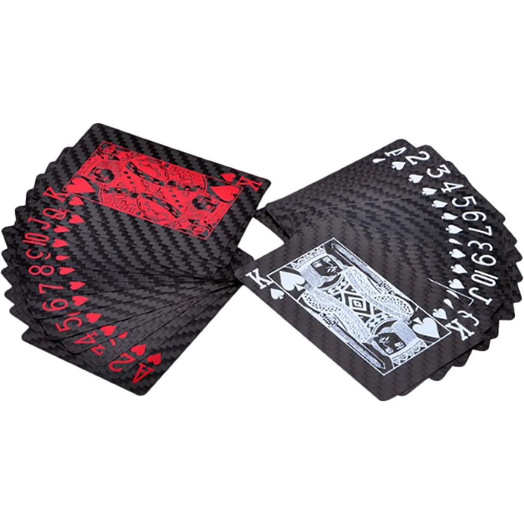 XC Carbon Fiber Carbon Fibre Playing Cards