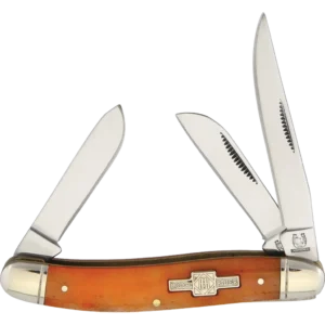Rough Ryder Stockman Orange Bone