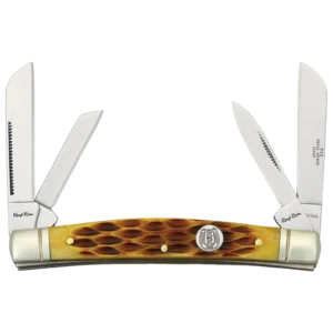 Rough Ryder Congress Amber Bone