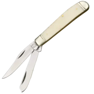 Rough Ryder White Smooth Bone Mini Trapper