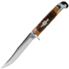 Rough Ryder Amber Bone Small Hunter Fixed Blade Knife