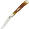 Rough Ryder Amber Bone Linerlock Trapper