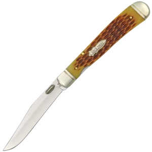 Rough Ryder Amber Bone Linerlock Trapper