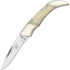 Rough Ryder White Smooth Bone Lockback