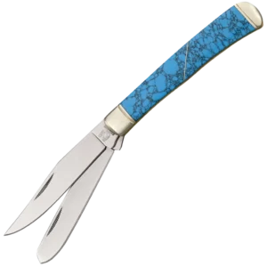 Rough Ryder Turquoise Handle Trapper