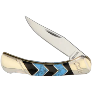 Rough Ryder Turquoise Peak Lockback