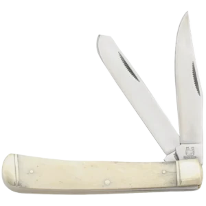 Alternative view of Rough Ryder Scrimshaw Trapper Folding Knife and Kit