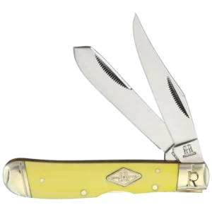 Rough Ryder Rough Rider Yellow Carbon Steel Mini Trapper