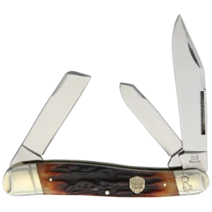 Rough Ryder Stag Bone Jumbo Stockman