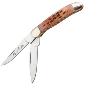 Rough Ryder Jigged Bone Mini Copperhead