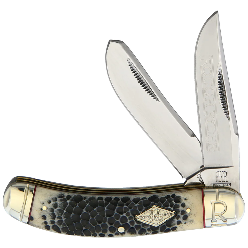 Rough Ryder Sowbelly Trapper Buckshot Bone