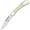 Rough Ryder White Smooth Bone Lockback