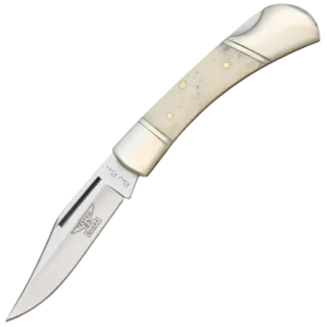 Rough Ryder White Smooth Bone Lockback
