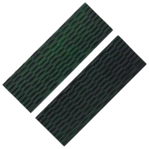 Rough Ryder Knife Scales Green Jigged Bone