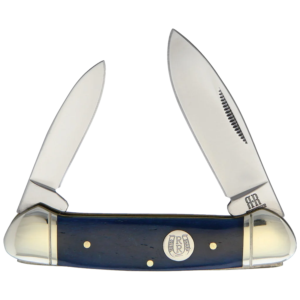 Rough Ryder Blue Smooth Bone Canoe