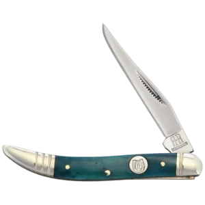 Rough Ryder Small Toothpick Blue Smooth Bone