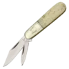 Rough Ryder White Smooth Bone Barlow Folding Knife