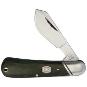 Alternative view of Rough Ryder Cotton Sampler Green Micarta