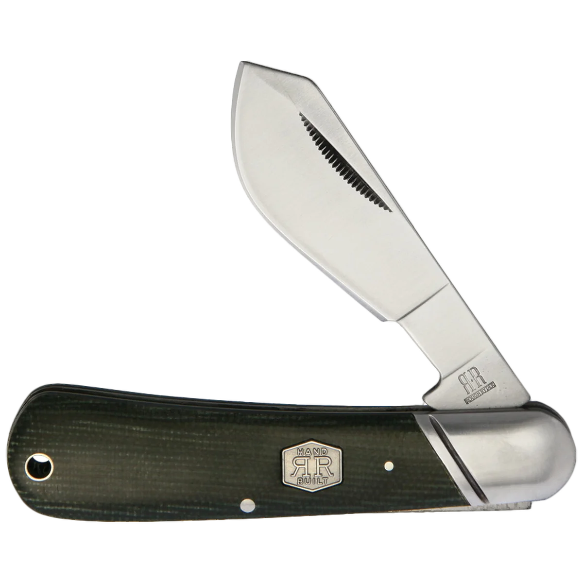 Rough Ryder Cotton Sampler Green Micarta - Image 2